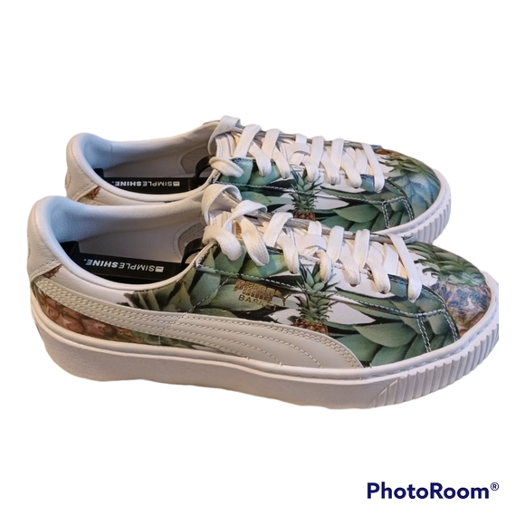 PUMA BASKET PLATFORM PINEAPPLE PRINT - Picture 9 of 11